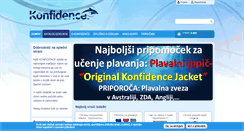 Desktop Screenshot of konfidence.si